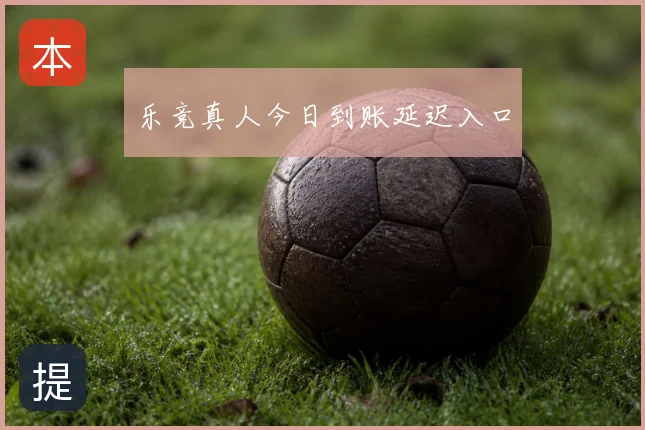 乐竞真人今日到账延迟入口